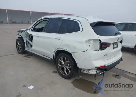 2024 BMW X3 Sdrive30I z USA, uszkodzony, nr VIN 5UX43DP07R9V46677